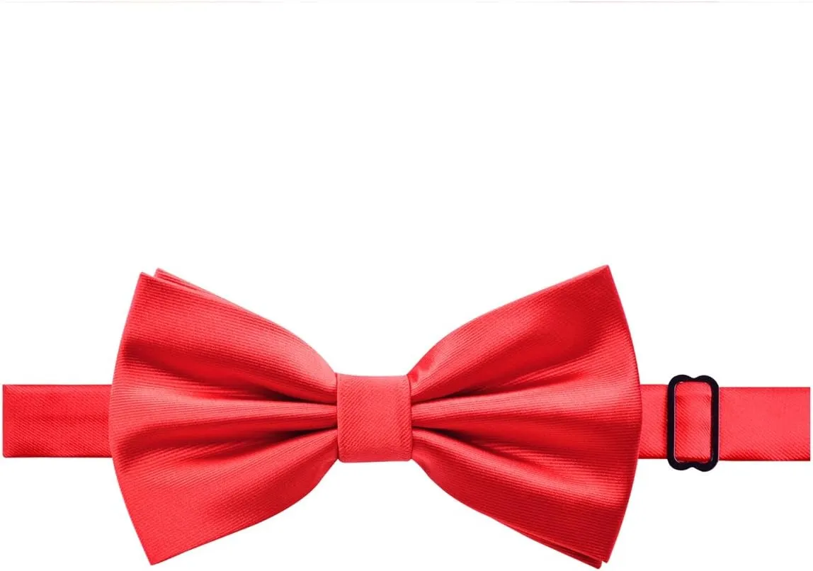 Alizeal Multicolored Silk Solid Cummerbund for Mens Gift Bow Tie Set