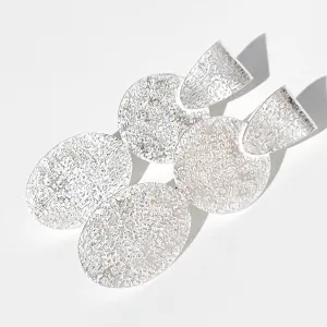 Argentium Silver Modern Design Earrings Collection (4 styles)