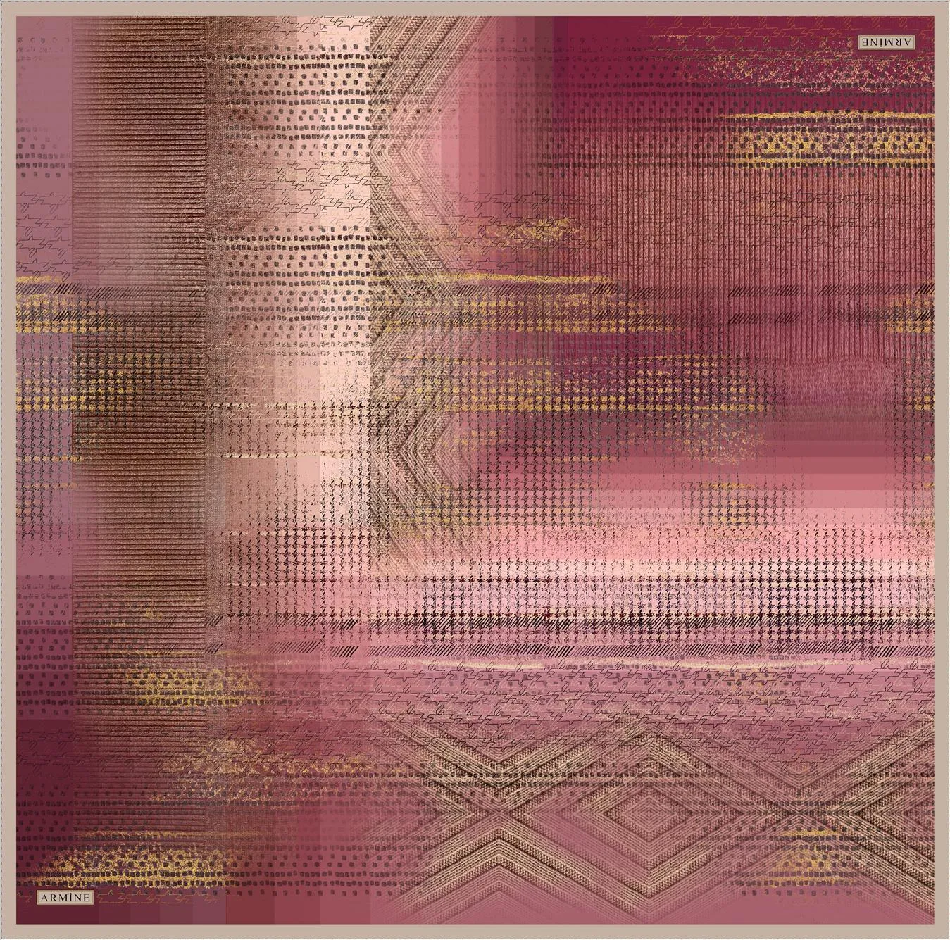 Armine Lauren Silk Scarf Wrap No. 5