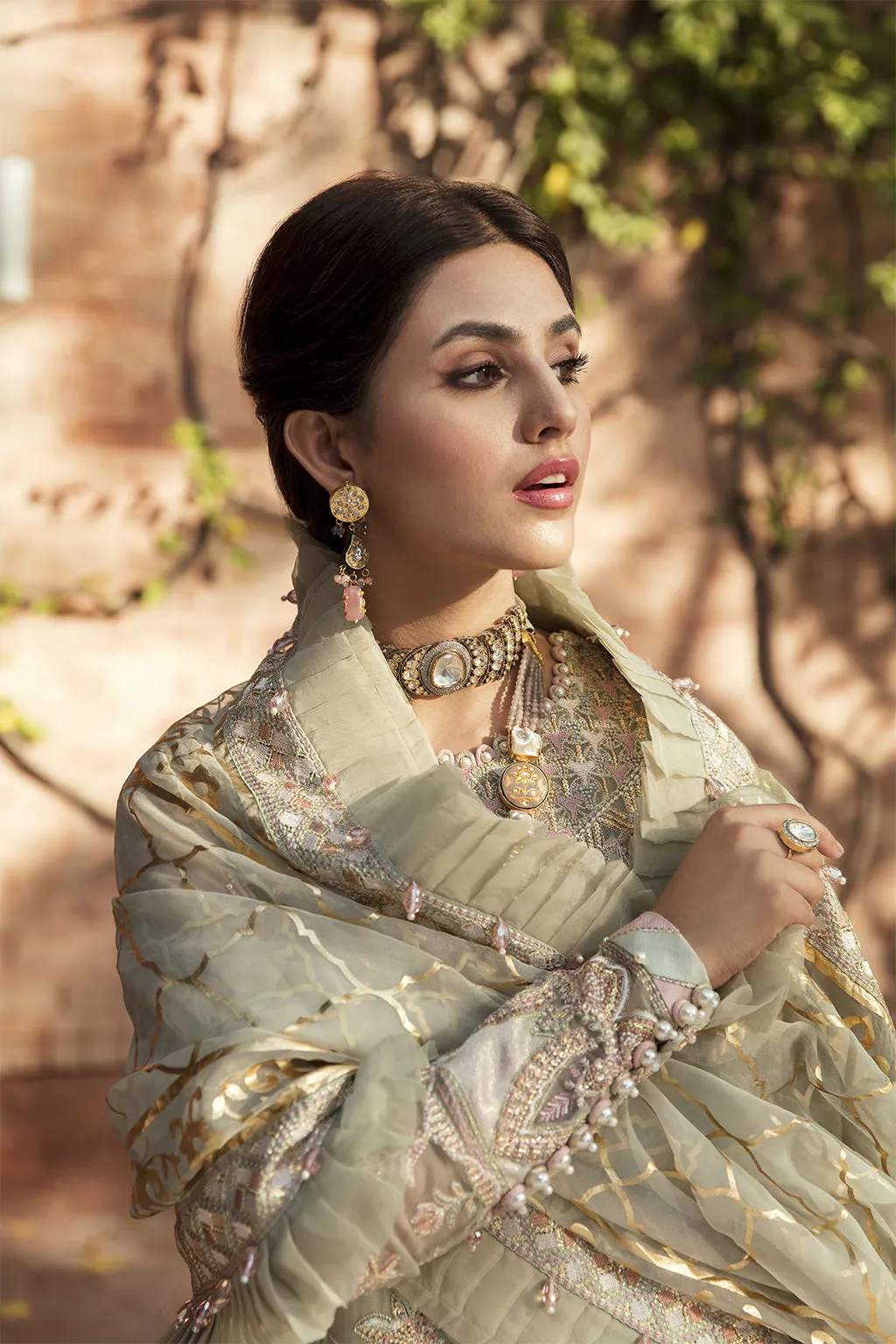 Ayzel X Afrozeh Sangat Luxury Chiffon Collection – Bahar banu