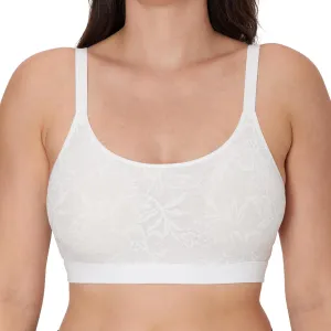 Bali Women's Breathe, Cotton Modal Wireless Bra, Lightweight Breathable Pullover Bralette, Convertible Straps