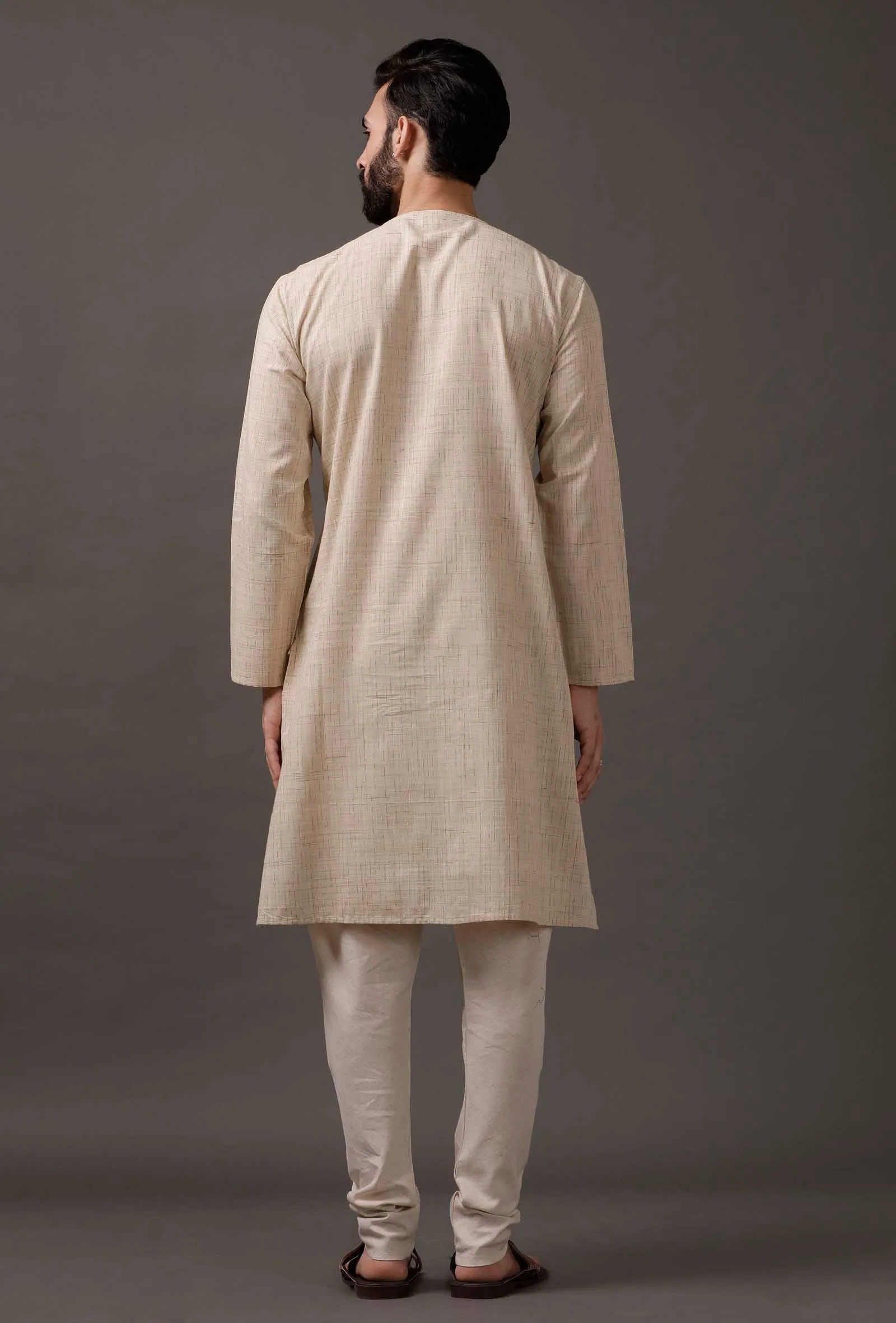 Beige Kurta