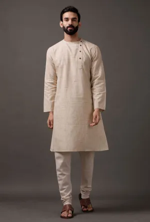 Beige Kurta