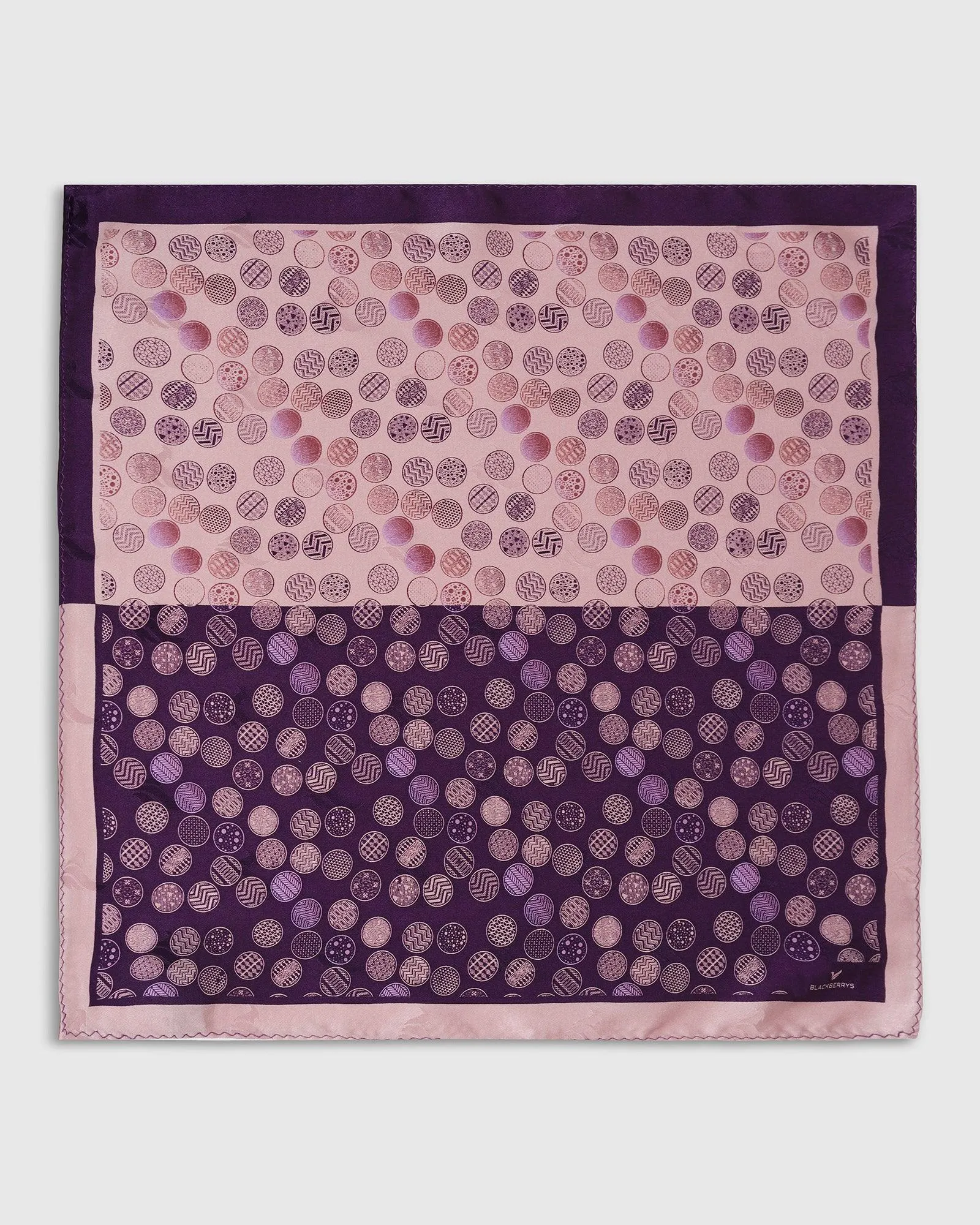 Boxed Combo Printed Tie And Pocket Square In Pink - Tang
