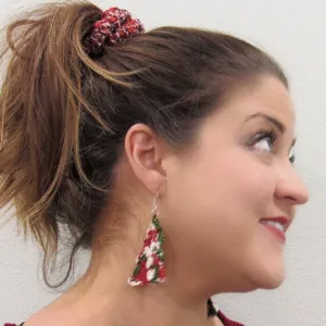 Christmas Tree Earrings Crochet Kit