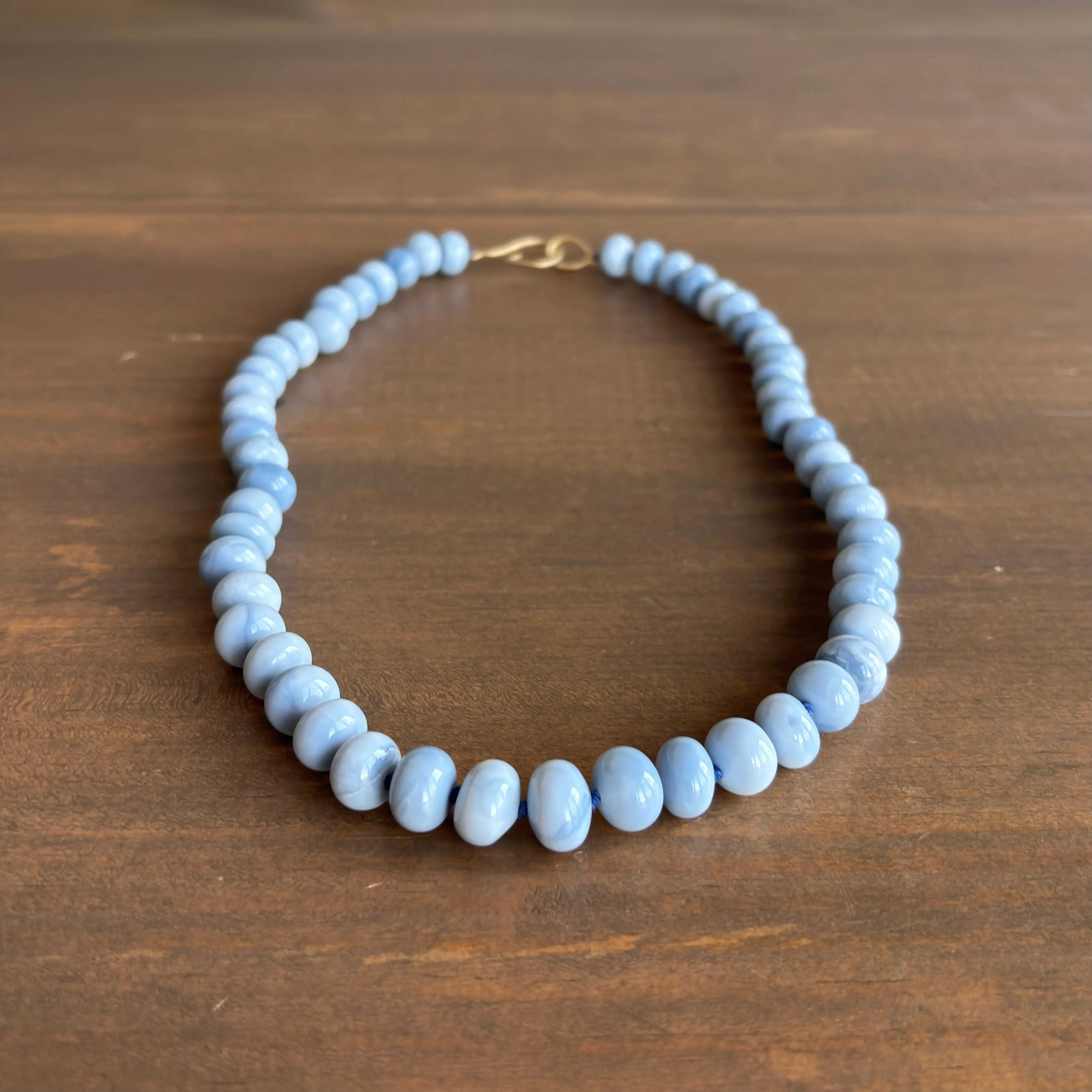 Coastal Vapor Opal Ruthie B. Necklace