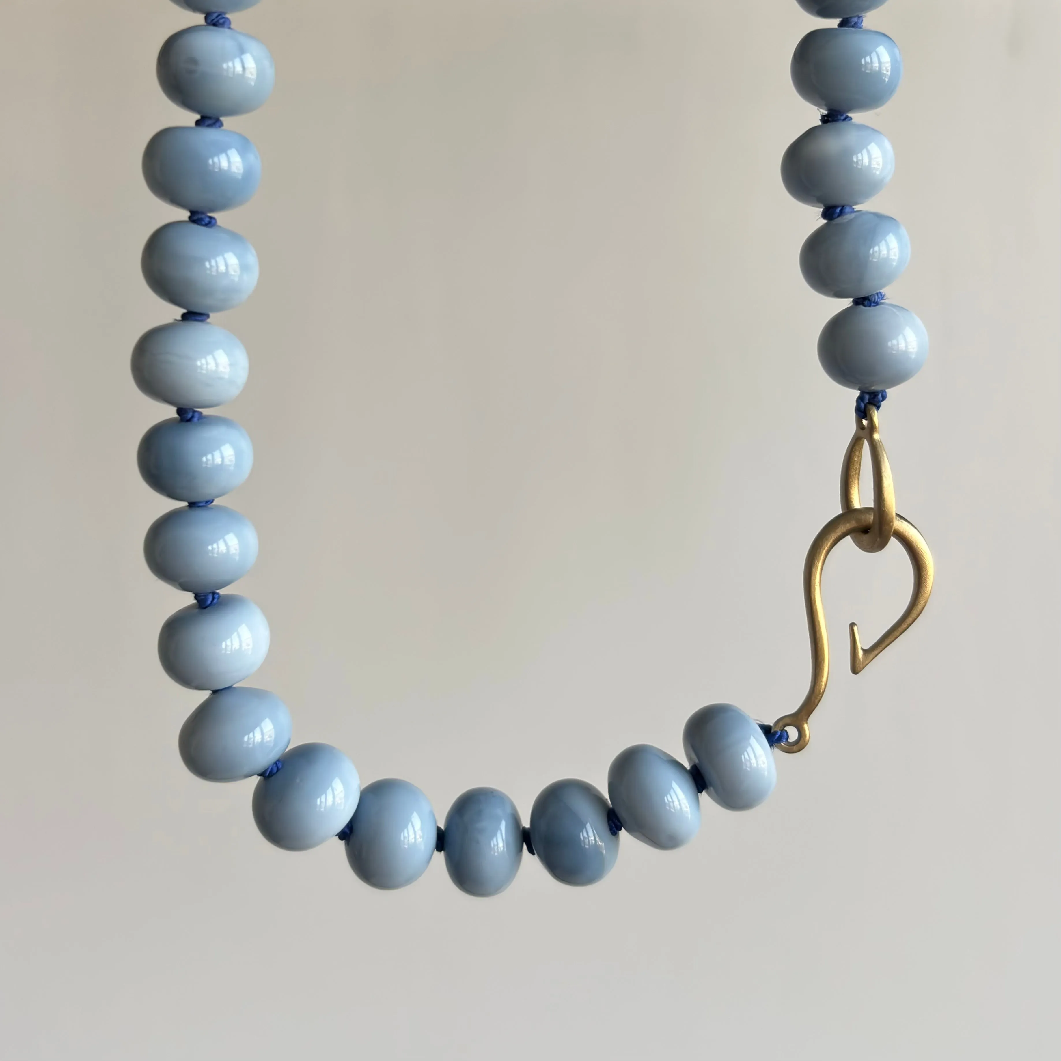 Coastal Vapor Opal Ruthie B. Necklace
