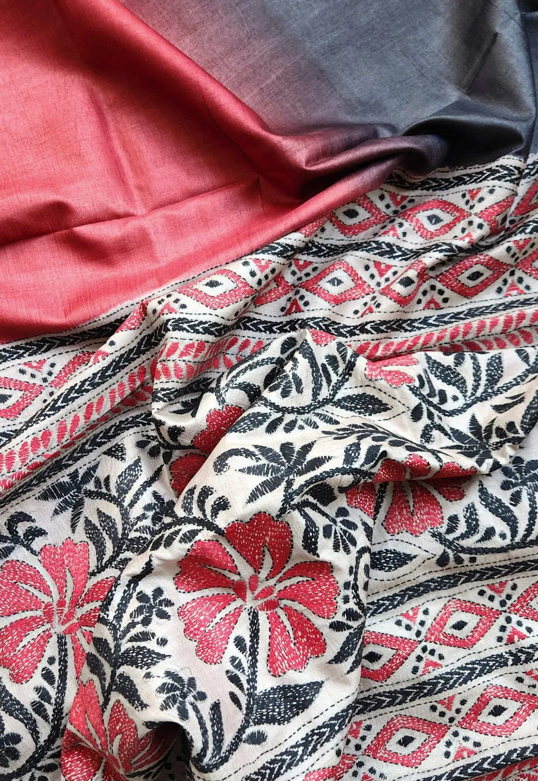 DESIGNER KANTHA SAREE