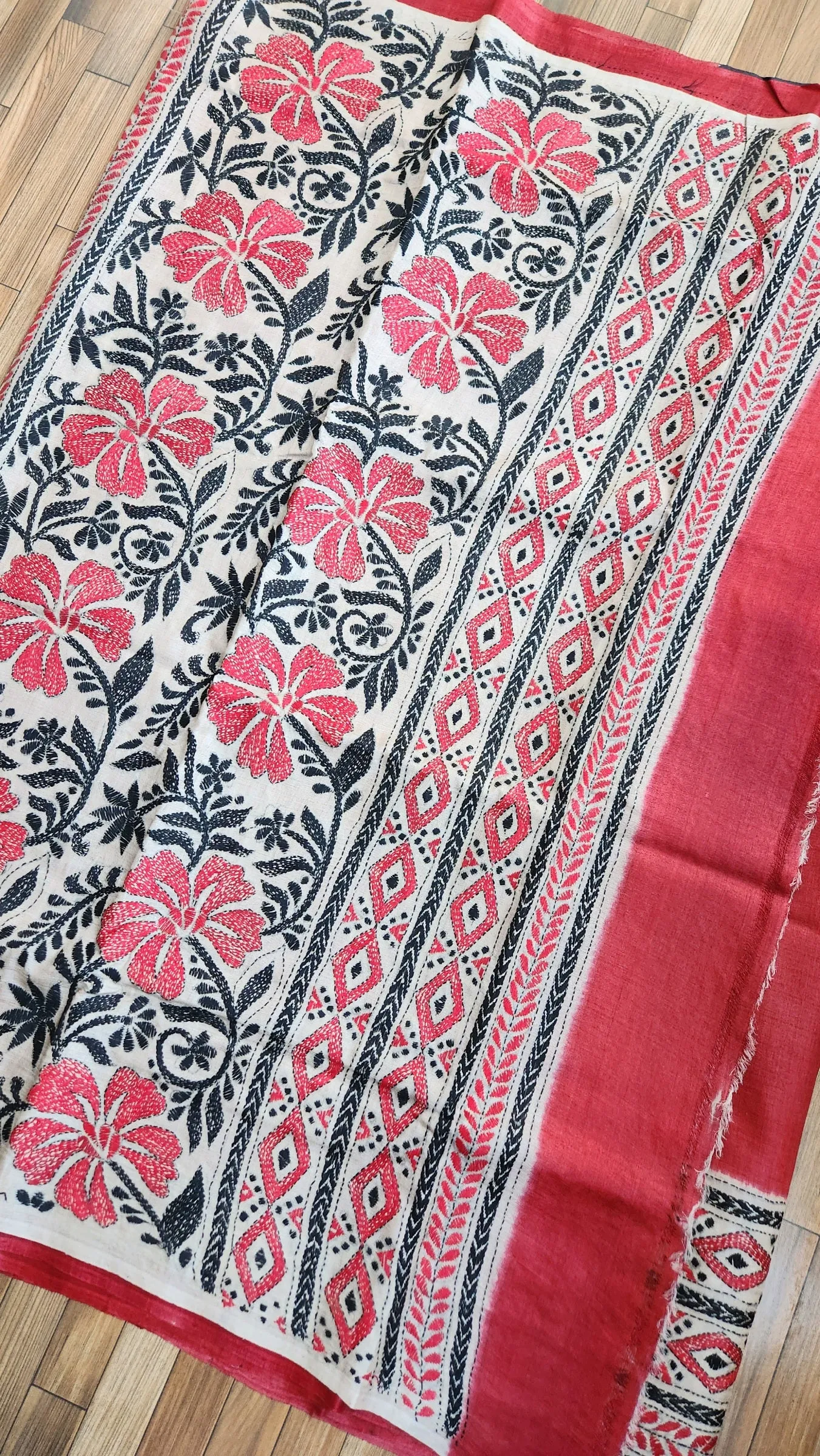DESIGNER KANTHA SAREE
