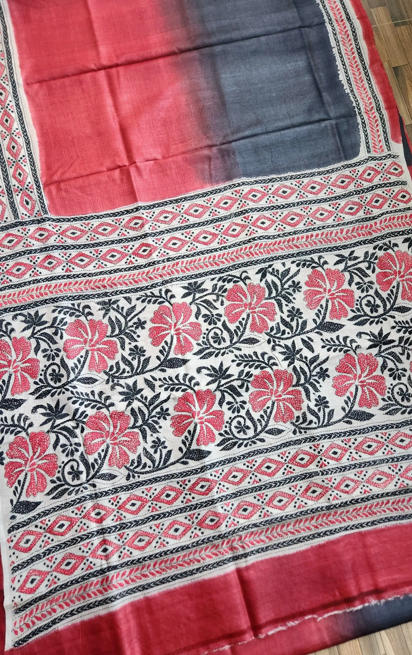DESIGNER KANTHA SAREE