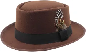 Fedora Hats for Women, German Bavarian Hats for Men Women,Womens Fedora hat Oktoberfest Hats with Feathers