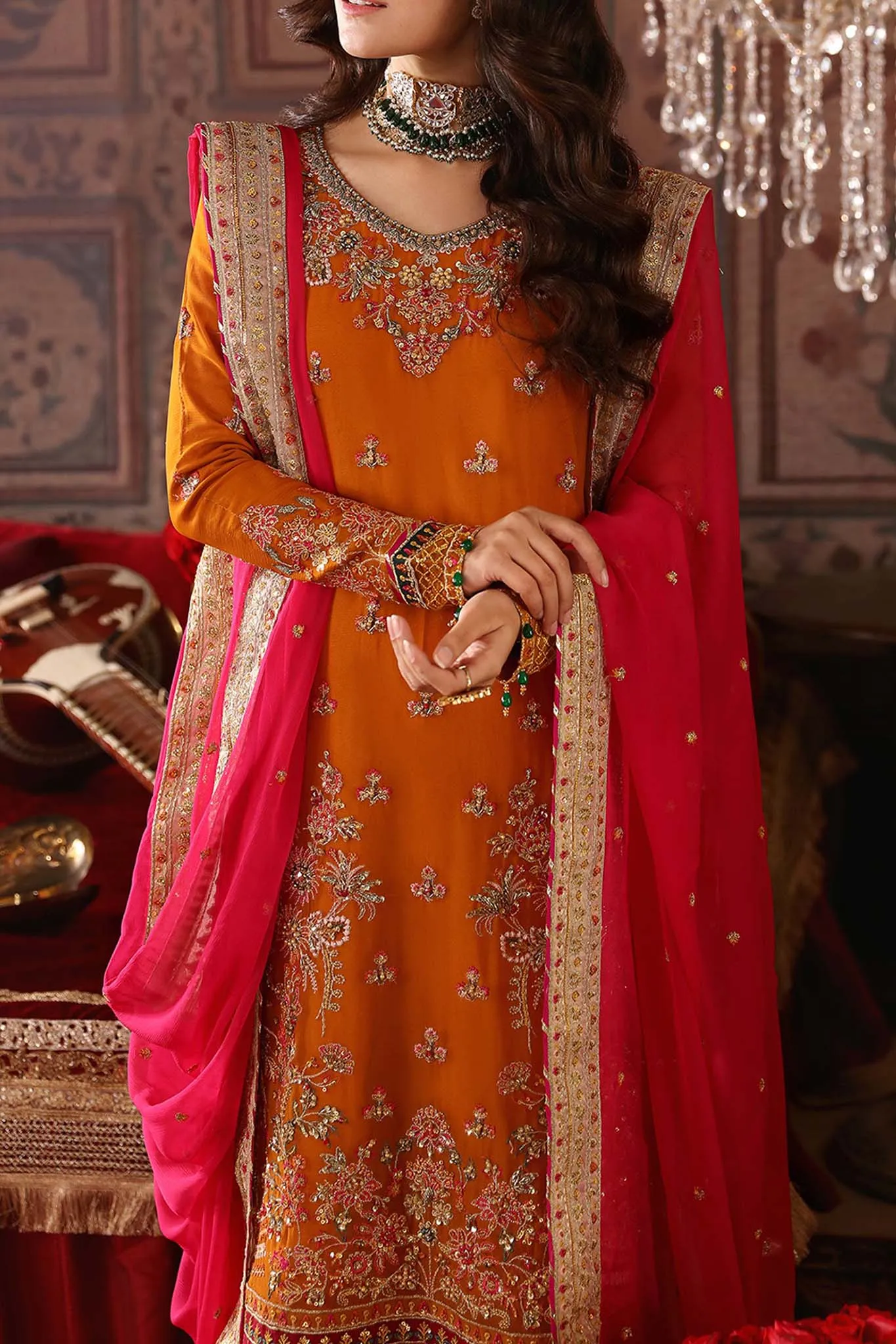 Ghazal by Emaan Adeel Unstitched 3 Piece Luxury Formals Collection'2024-GH-02