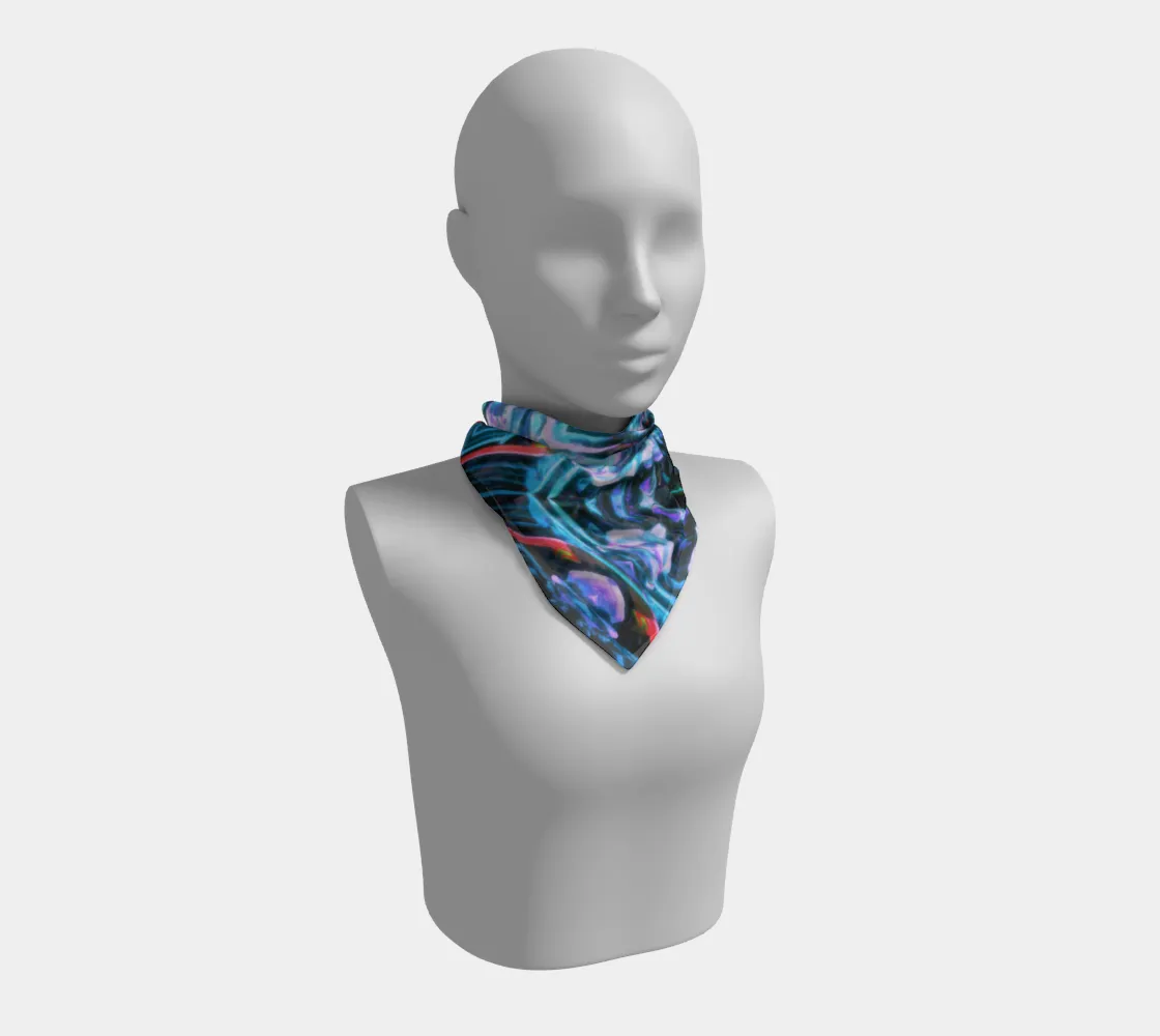 Ice Sentinels | Square Scarf | Makroverset