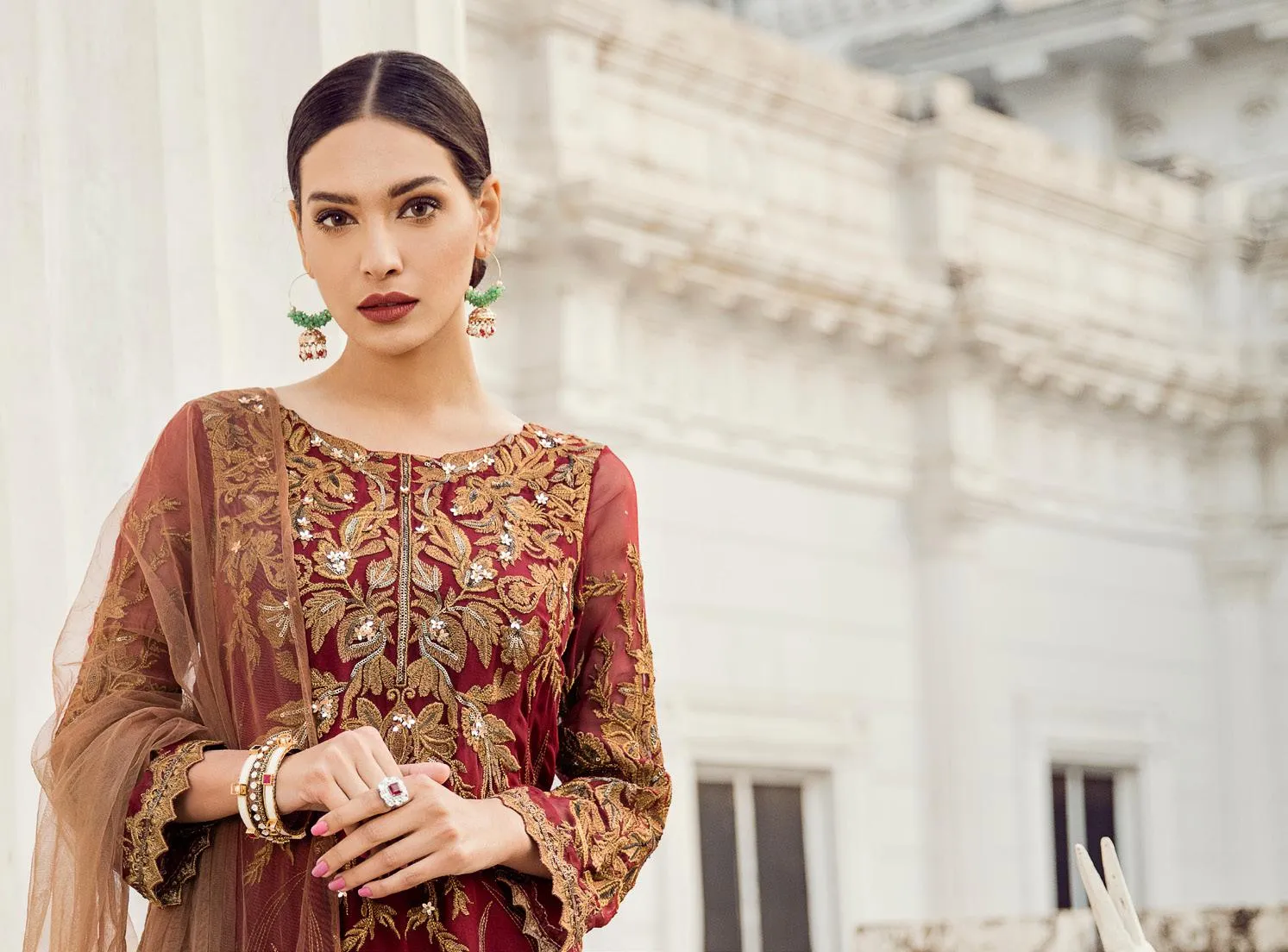 Iznik Chinon Chiffon Collection 2019 – 01 Afternoon Sun