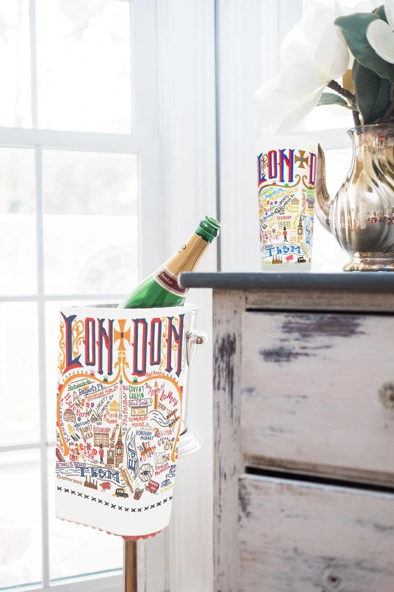 LONDON DISH TOWEL BY CATSTUDIO