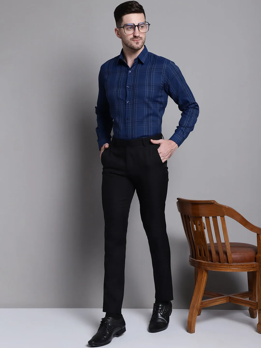 Men's Classic Checks Formal Shirt