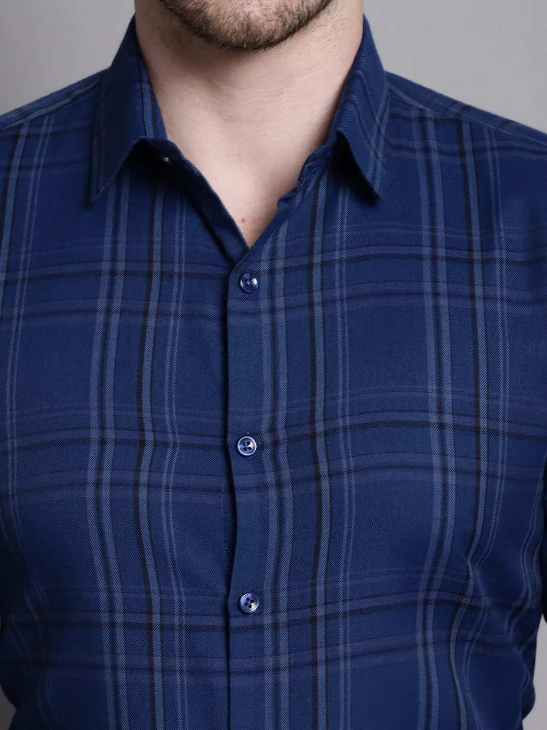 Men's Classic Checks Formal Shirt