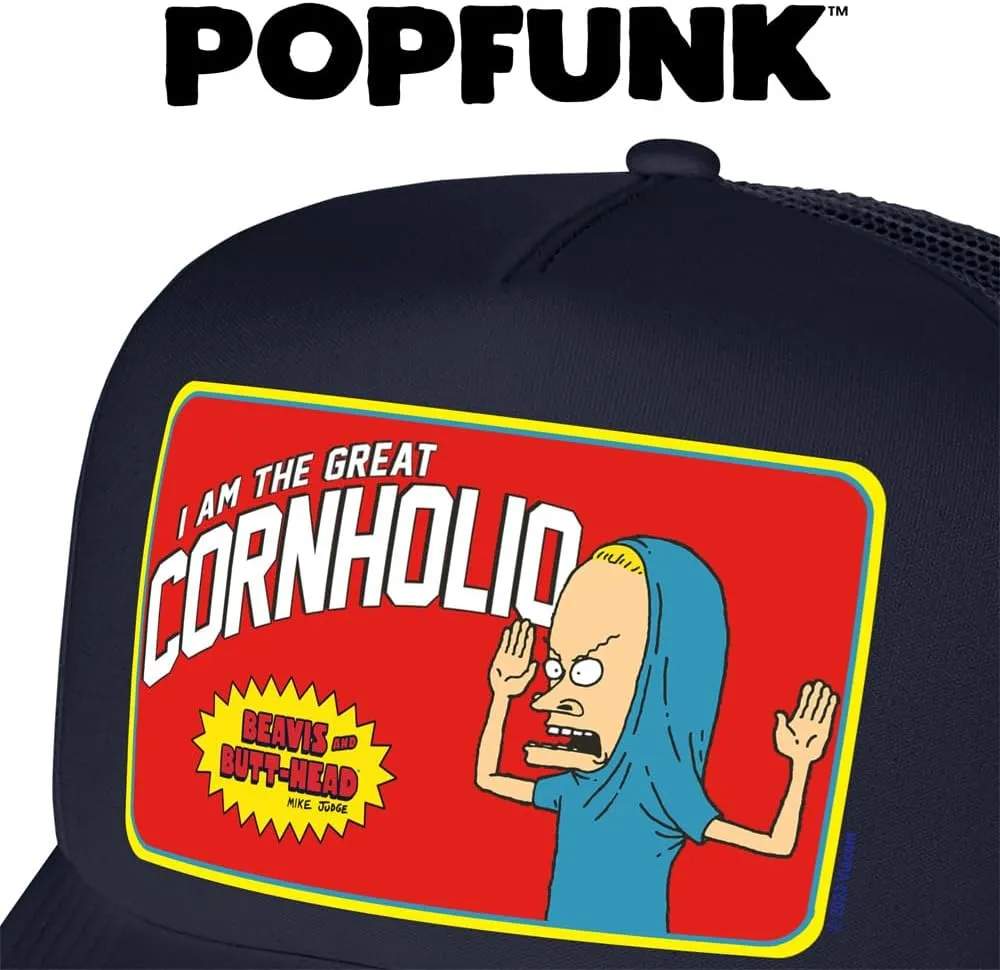 Popfunk Official Rick and Morty Logos Foam Snapback Trucker Hat - Unisex for Men and Women