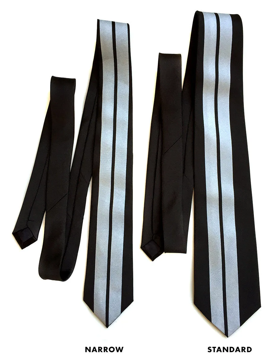 Racing Stripes Necktie: Le Mans First Place silk tie
