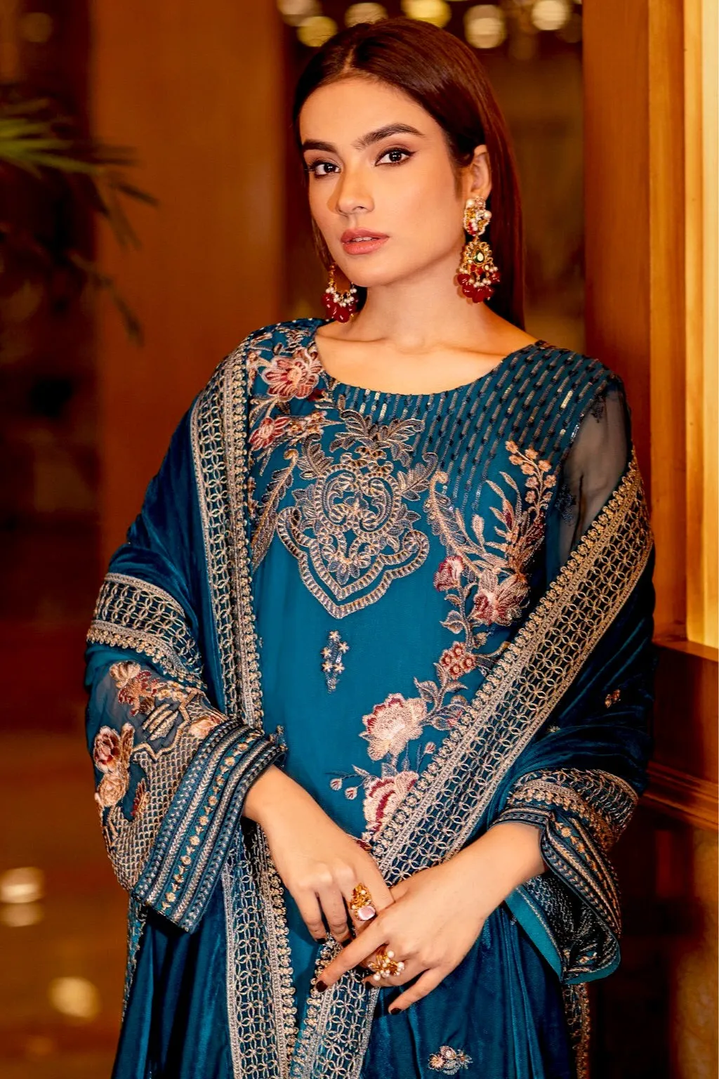 Ramsha Velvet Collection Vol-3 – V-306