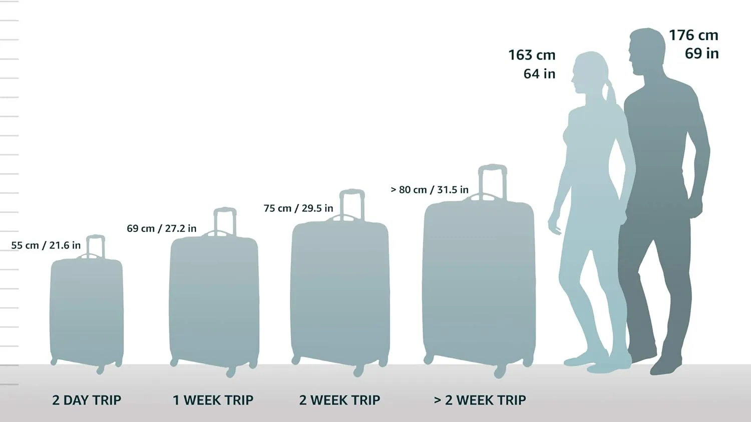 Rockland Departure Hardside Spinner Wheel Luggage, America, Carry-On 20"