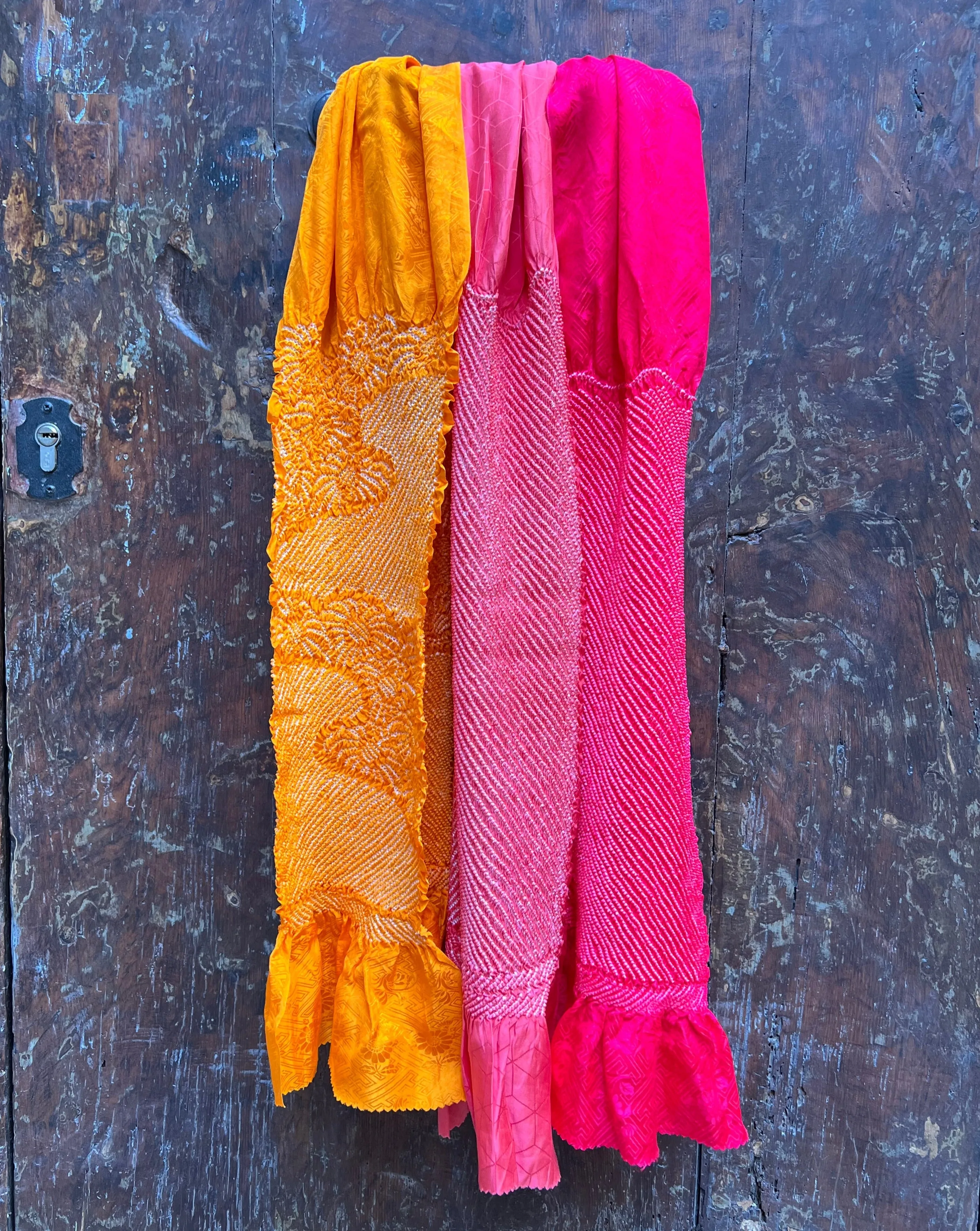 SILK OBIAGE / SCARF・ HIMAWARI ひまわり