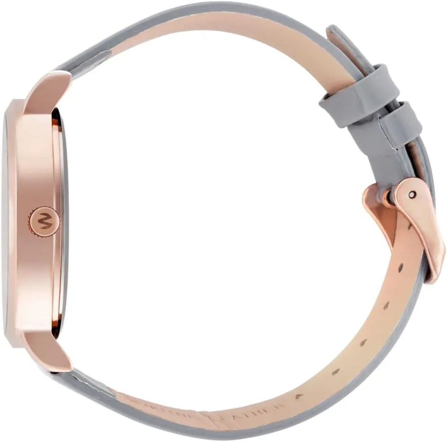 Wristology 29 Styles Maxi Numbers Watch Leather Band - Interchangeable Genuine Leather Strap - Large Easy to Read Nurse Watch with Second Hand for Women, Men, Nurses, Teachers, Olivia